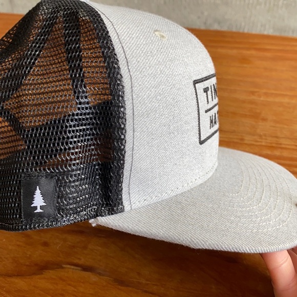 🏌️⛳️“Tin Lid Hat Co” Grey/black SnapBack trucker cap - Picture 7 of 8